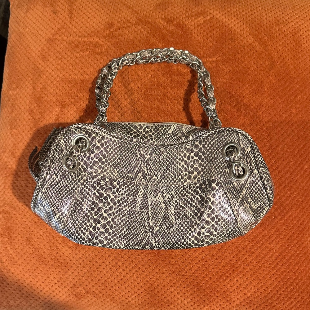 SNAKE SKIN MINI PURSE